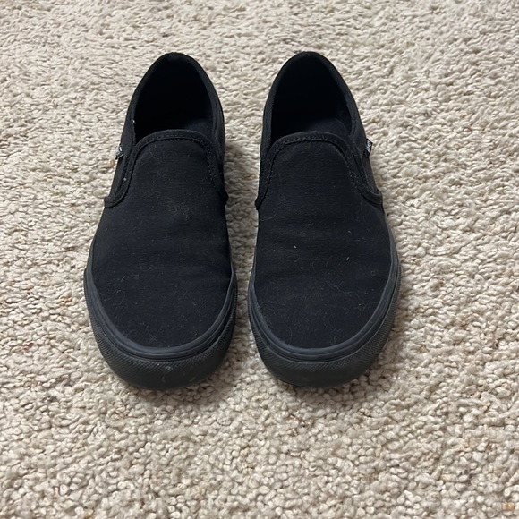 Black Slip On Vans - Picture 4 of 4